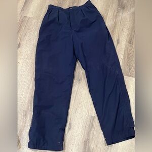 Men’s Medium TOURNEY Vintage VTG Navy Gore-Tex Waterproof Tactical Outdoor Pants